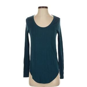 Athleta Long Sleeve Shirt- Blue- Size XS